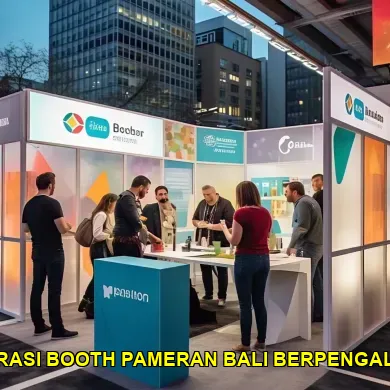 dekorasi booth pameran bali berpengalaman